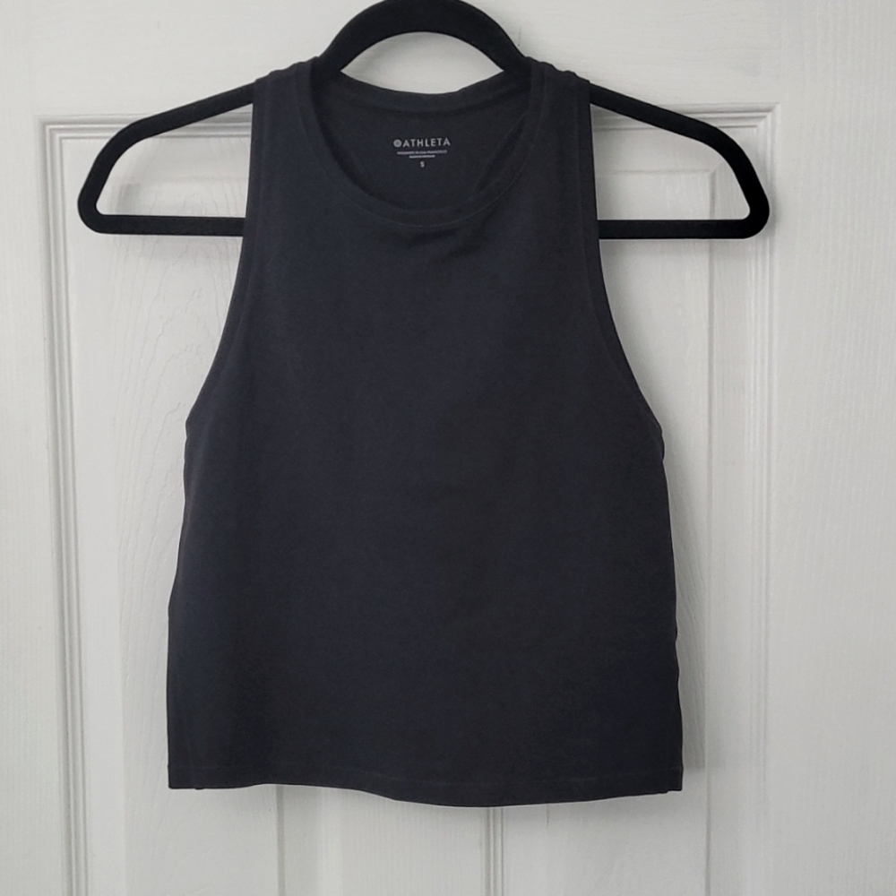 Athleta Cropped Racerback top